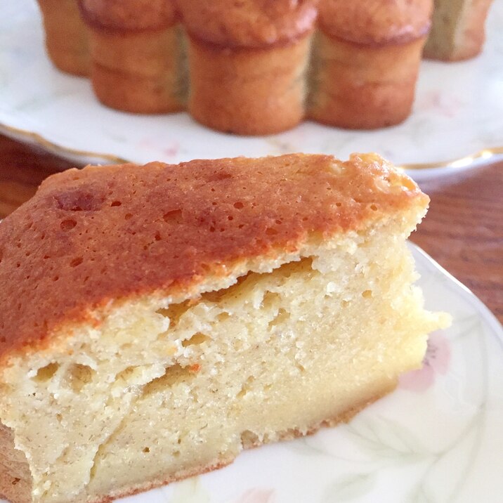 バナナ大量消費ココナッツオイルケーキ